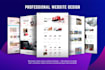 web design, redesign, and develop a business website