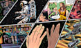 draw professional retro comic books and graphic novels