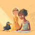 draw illustrations for your ebook and book on amazon