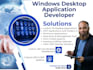 develop professional windows desktop application using c sharp wpf and winforms