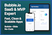 build your saas or mvp web app with a bubble io developer