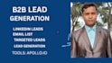 do b2b lead generation expert, linkedln, verified email