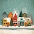 create festive holiday christmas design illustration