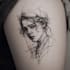 develop custom tattoo design, sketch