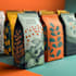 create coffee label and packaging design
