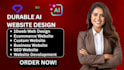 design 10web ai website, 10web ecommerce website, and durable ai website