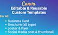 design templates and edit anything in canva