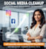 delete unwanted files from facebook, instagram and tiktok