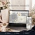 design a beautiful personalized wedding website with rsvp