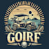 do vintage t shirt golf cart logo design