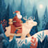 design christmas themed illustration