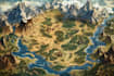 draw custom fantasy map for you