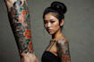 make a japanese style tattoo art