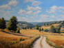 do fantasy background and landscape