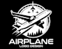 design professional airplane logo badge patch