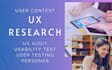 do manual testing, UX research, user testing