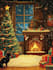 create festive holiday christmas design illustration