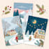 create christmas, greeting cards illustration