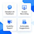do professional user testing and website feedback