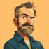 design vector portraits and cartoon illustrations