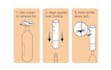 draw step by step line art instruction manual or user guide for your product