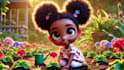 design cute pixar style children picture book illustrations