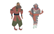 traditionally frame by frame 2d animate your character