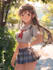 make anime drawing with anime art style character