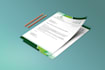 design professional letterhead and editable letterhead