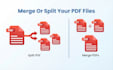 split, merge, compress or optimize your PDF files fast