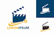 do music production, dj, film, studio record logo