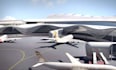 2d, 3d airport design, amusement park, 2d layout, airport signage and remodeling