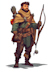 draw 2d game character or 2d game character