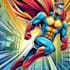 create superhero cartoon character