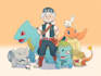 draw anyone as a pokemon trainer