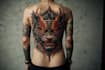 making a tattoo design in japanese style