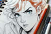 draw comic book cover design comic cover graphic