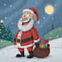 unique christmas cartoon caricature