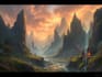 design detailed fantasy landscapes and environments
