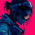 create anime cyberpunk illustration