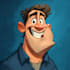 make realistic cartoon caricature