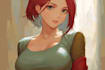draw you an anime art style characters