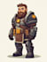 design simple 2d game character