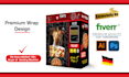 design vending machine wrap design and car wraps