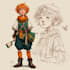 dnd character art and dnd character art