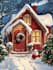 do christmas illustration, christmas card