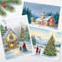 draw christmas illustrations and cards for you