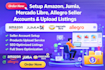 setup amazon, jumia, mercado libre, allegro