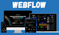 build crm integrated webflow website webflow crm website ai saas webflow website