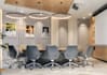 remodel 3d conference room, office design, cgi interior render, furniture layout